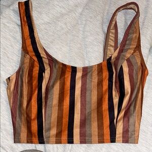 Striped Multicolor Women's Top